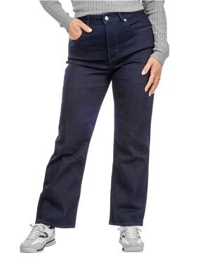 Calvin Klein Women's Straight Leg Jeans in dark blue size 32 27 L NWT